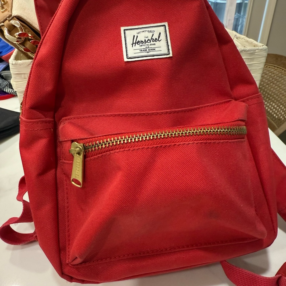 Herschel Supply Company Red Backpack